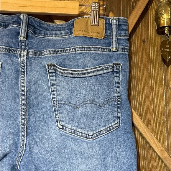 American Eagle Outfitters Blue Slim Skinny Jeans - Picture 5 of 6